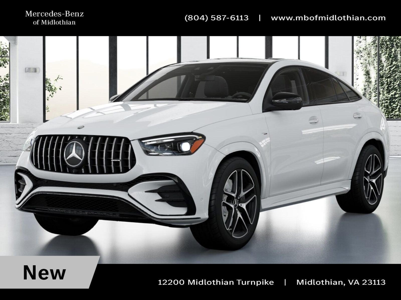 New 2026 Polar White Mercedes-Benz GLE 53 AMG® image 1
