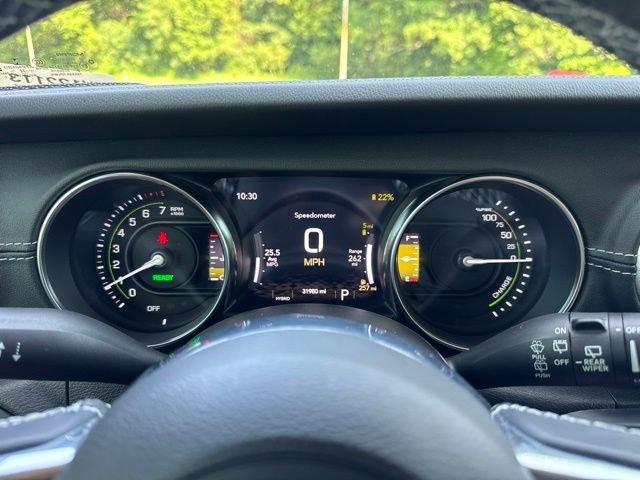 Used 2022 White Jeep Unlimited Rubicon 4xe image 28