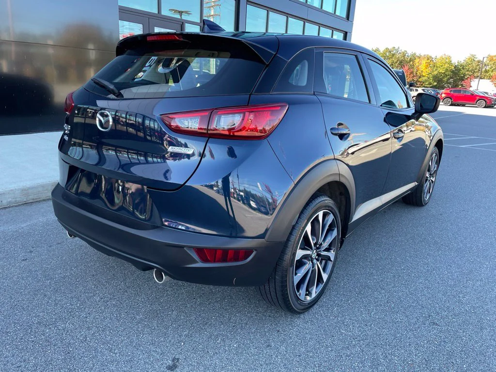 Certified Used 2019 Blue Mazda Touring image 4