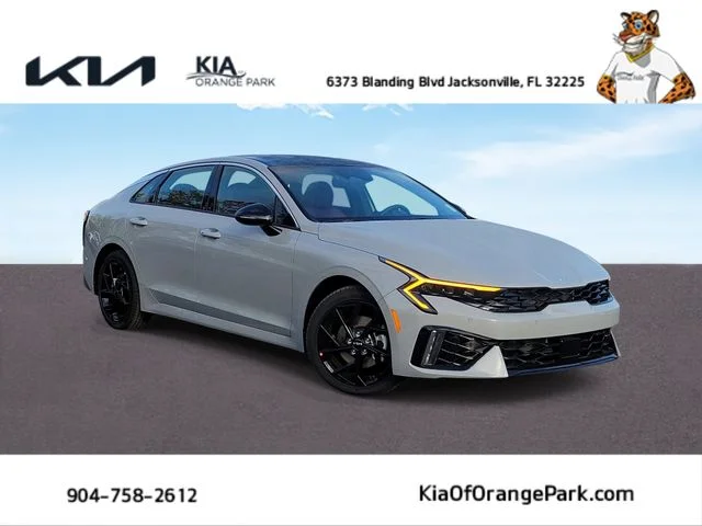 New 2026 Wolf Gray Kia GT-Line FWD image 1