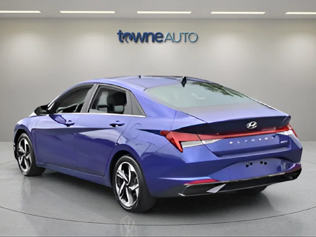 Used 2023 Blue Hyundai Limited image 3