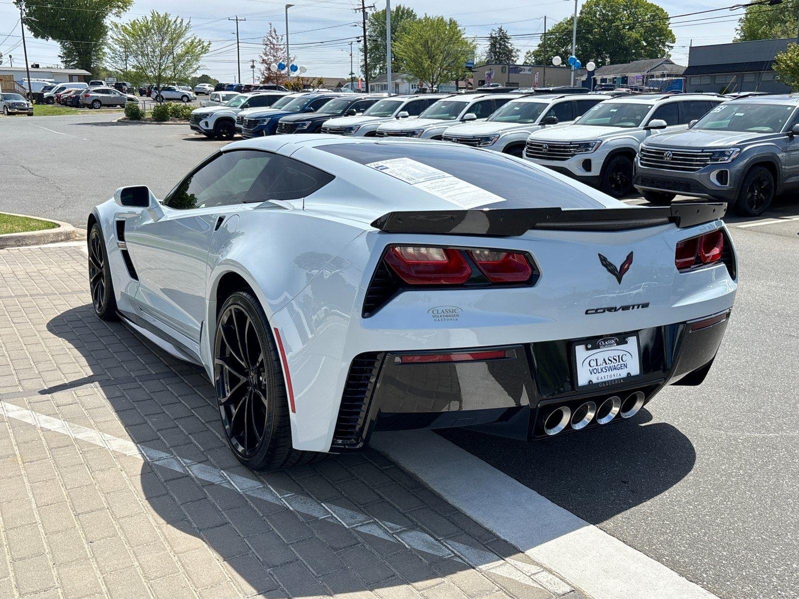Used 2018 Ceramic Matrix Gray Metallic Chevrolet Grand Sport 2LT image 3