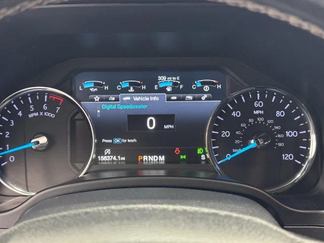 Used 2018 Shadow Black Ford Limited image 2