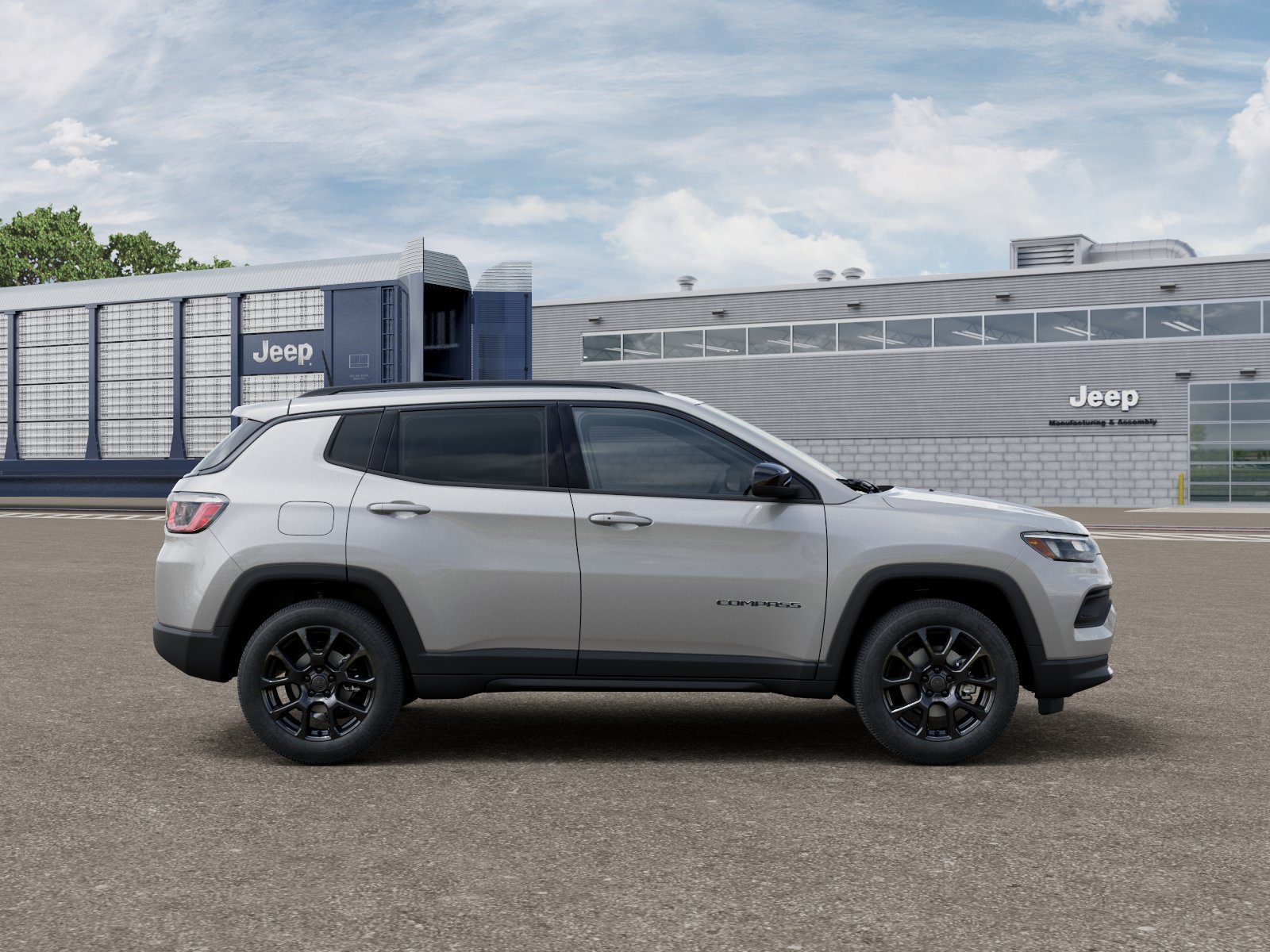 New 2026 Silver Zynith Metallic Clear-Coat Exterior Paint Jeep Latitude image 21