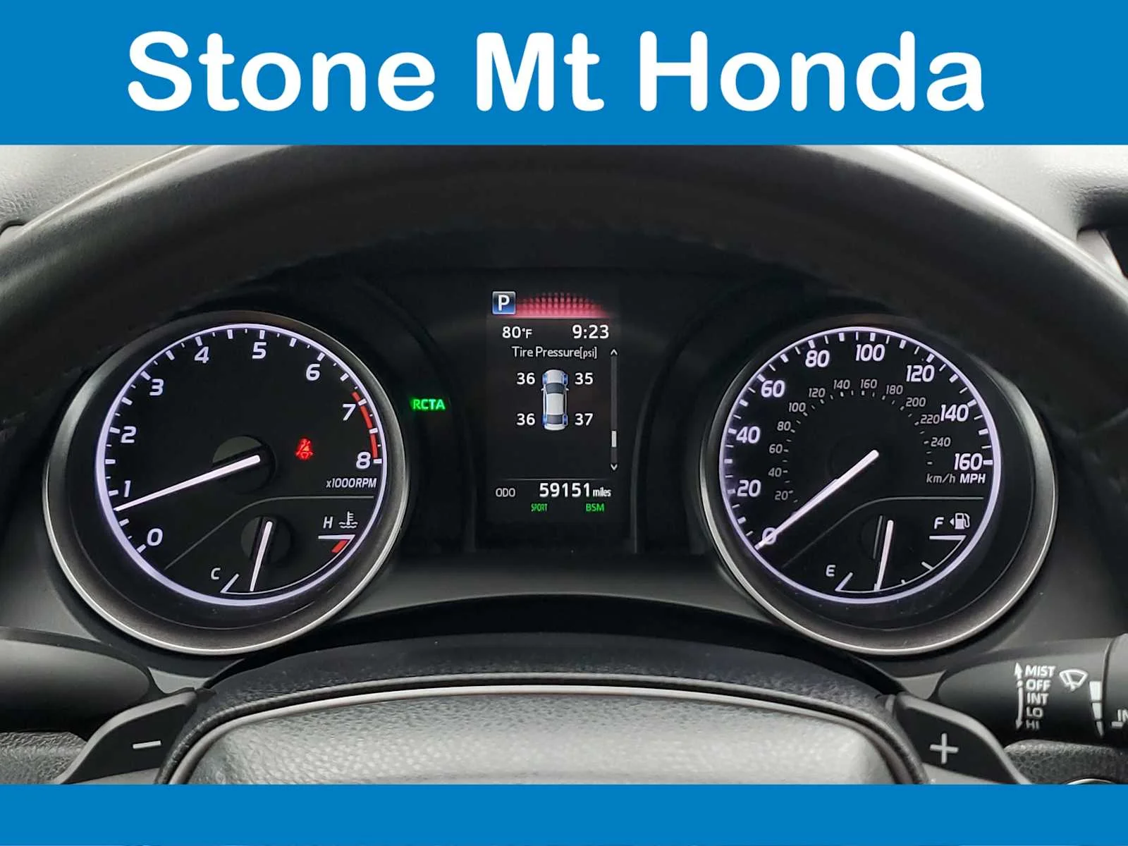 Used 2023 Midnight Black Metallic Toyota SE image 23