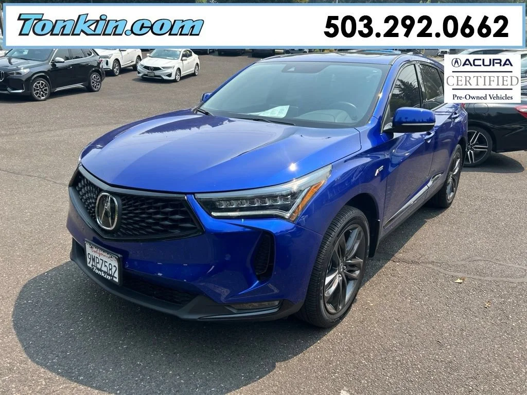 Certified Used 2023 Apex Blue Pearl Acura SH-AWD A-SPEC image 20