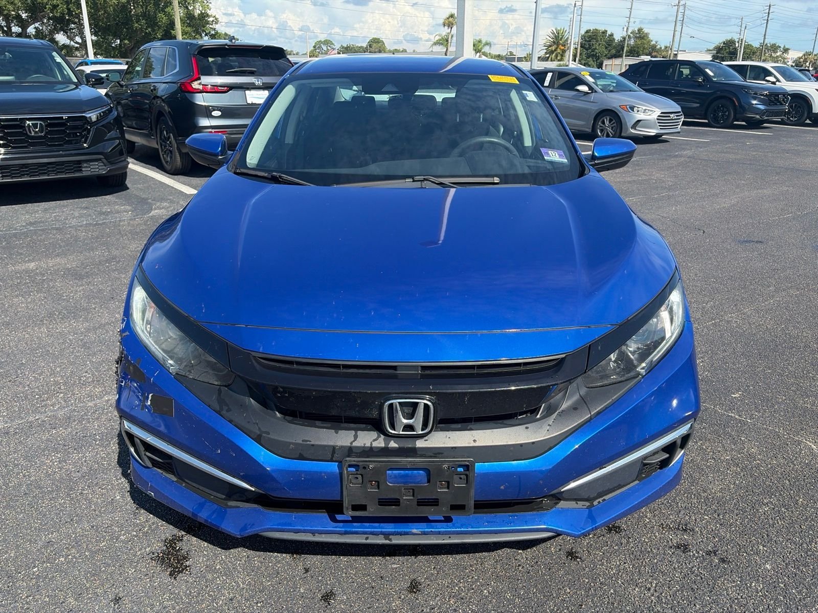 Used 2020 Honda Civic LX with VIN 2HGFC2F69LH504914 for sale in Port Richey, FL