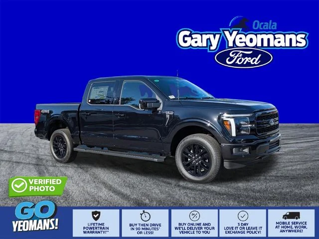 New 2026 Black Ford Lariat image 1