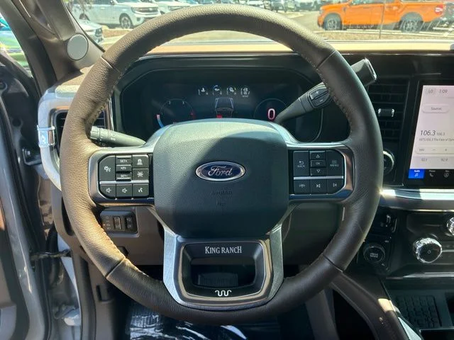 New 2026 Glacier Gray Metallic Tri-Coat Ford F-350® King Ranch® image 39