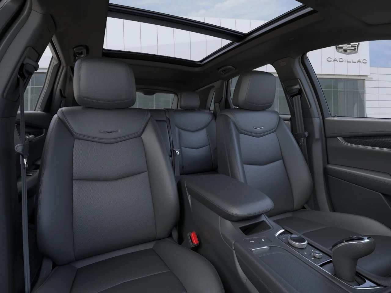 New 2026 Stellar Black Metallic Cadillac AWD Sport image 16