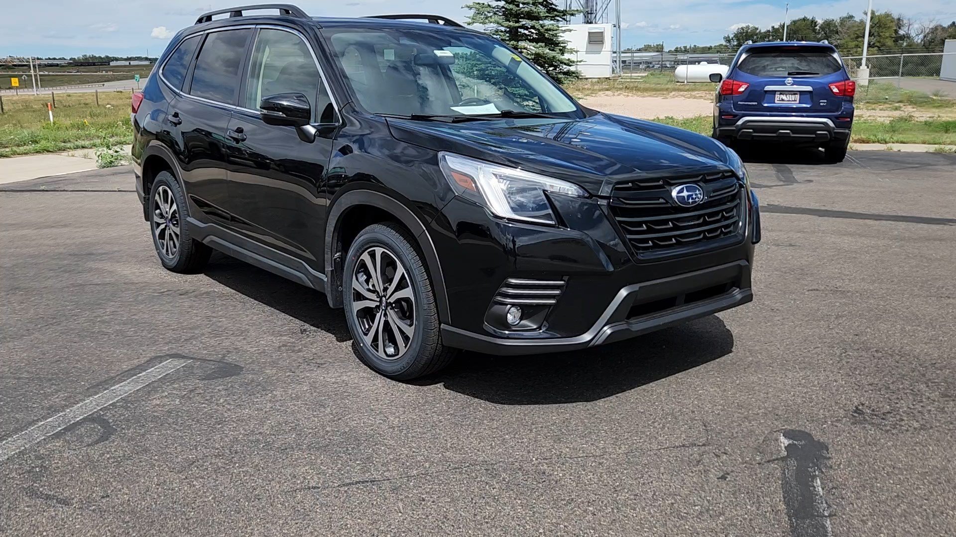 Used 2024 Crystal Black Silica Subaru Limited image 4