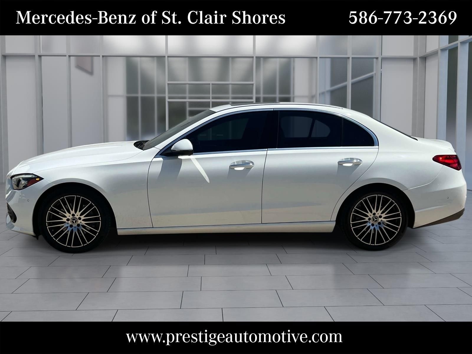 Certified Used 2024 White Mercedes-Benz C 300 image 2