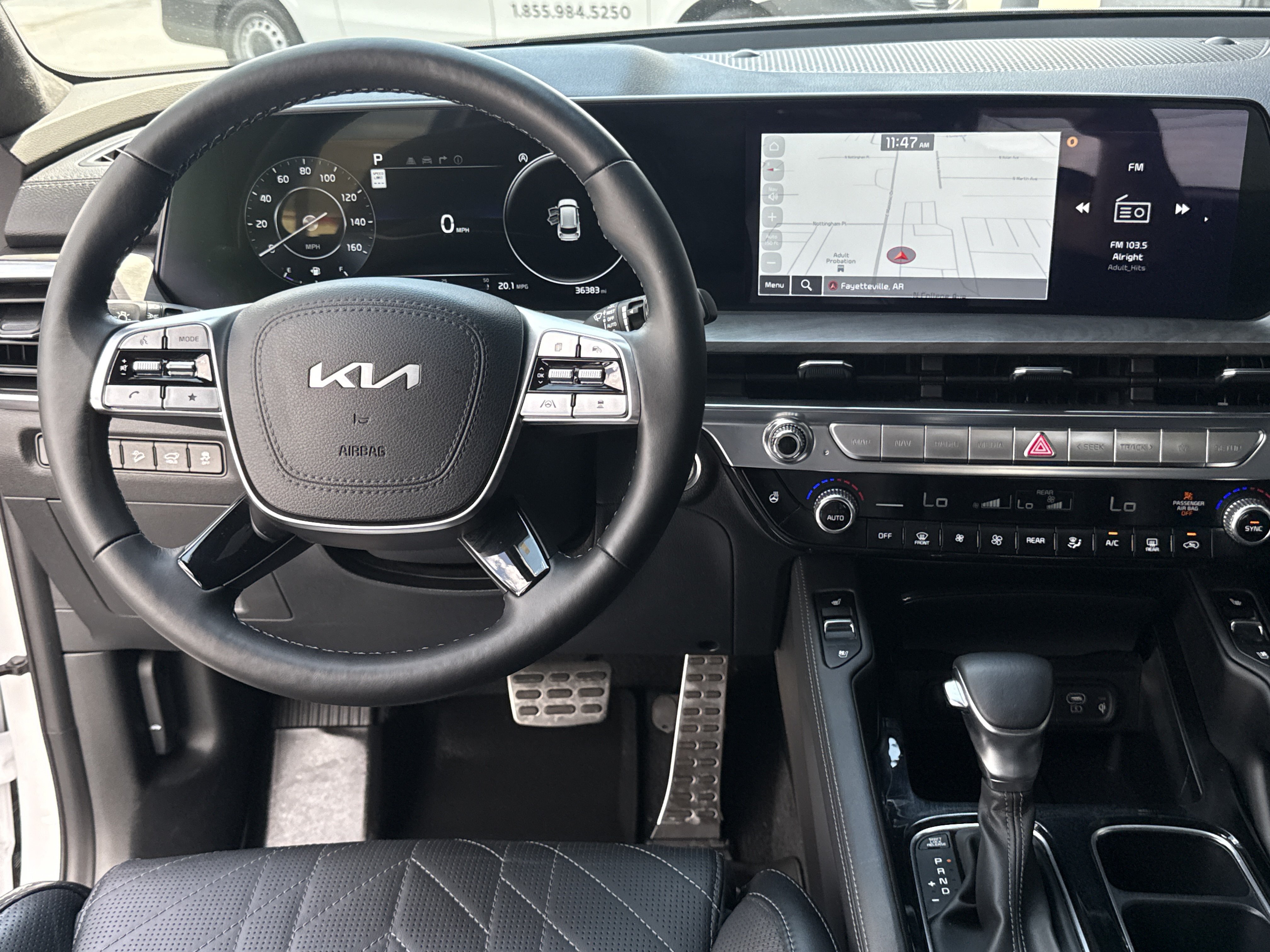 Used 2024 Glacial White Pearl Kia SX Prestige X-Pro AWD image 8
