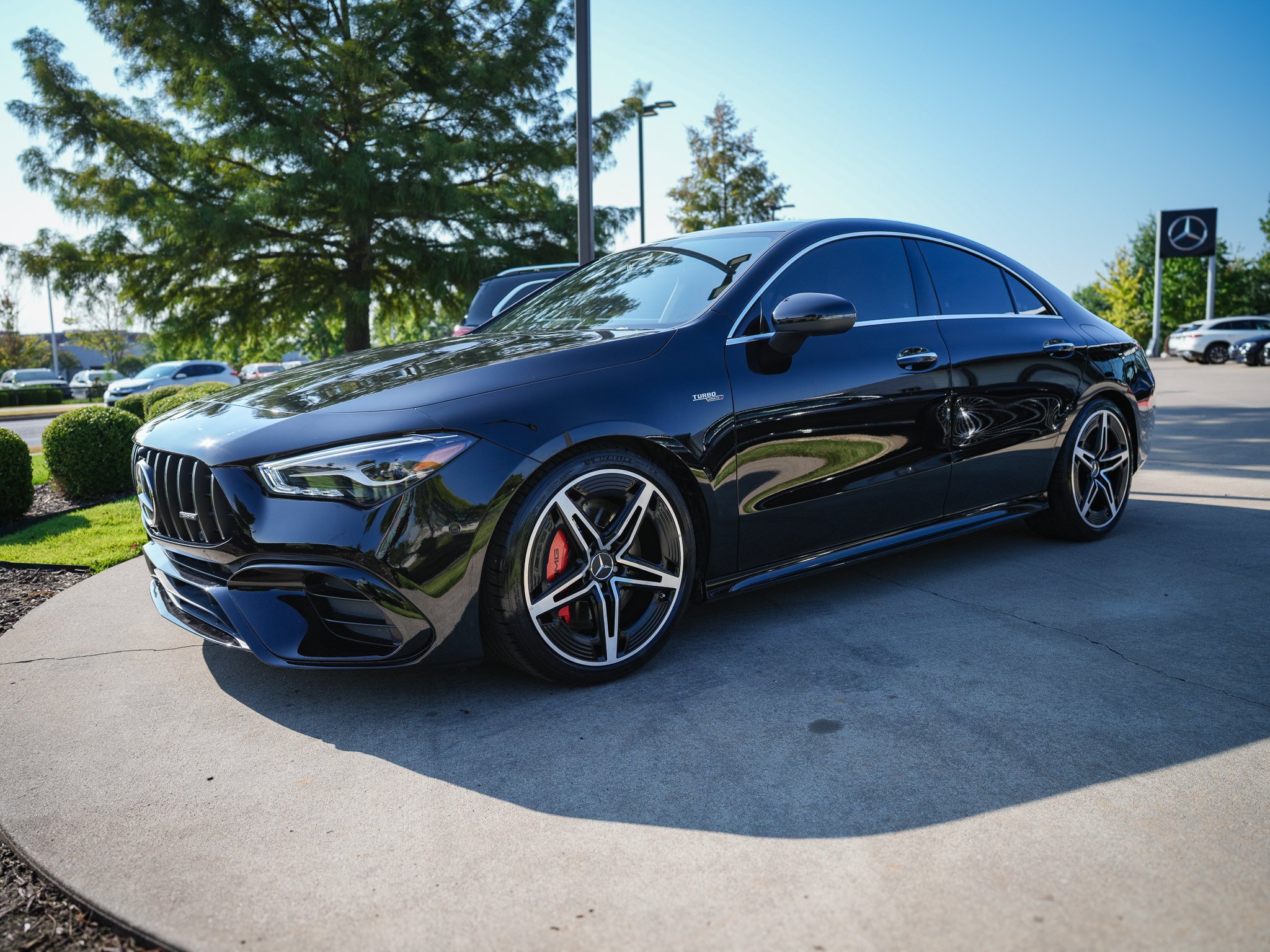 Certified Used 2024 Cosmos Black Metallic Mercedes-Benz CLA 45 AMG® image 8