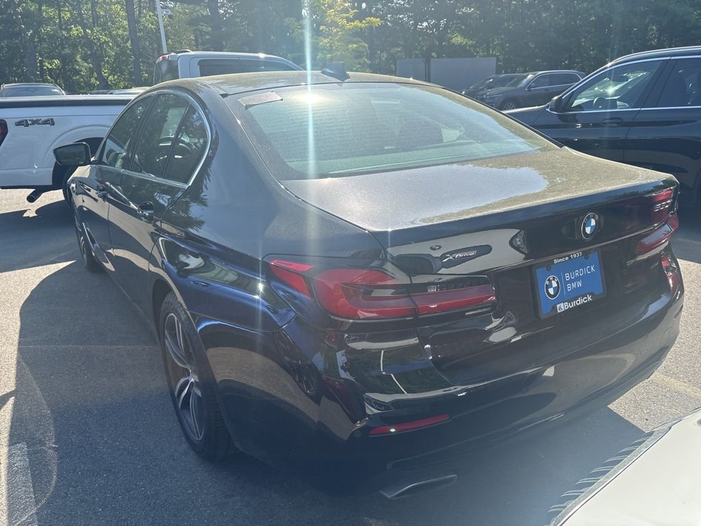 Certified Used 2023 Black BMW 530i xDrive image 3