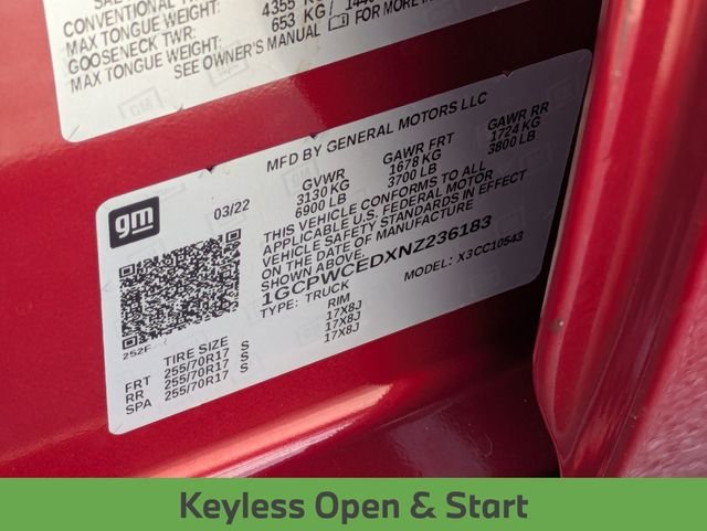 Used 2022 Red Chevrolet LT image 28