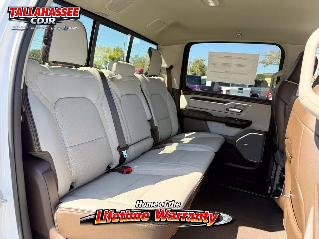 New 2027 Bright White Clear-Coat Exterior Paint RAM Laramie image 36