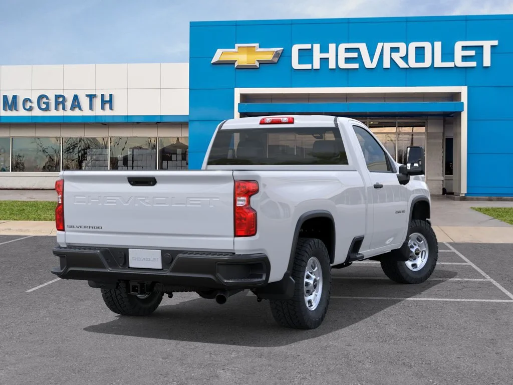 New 2026 White Chevrolet Work Truck image 5