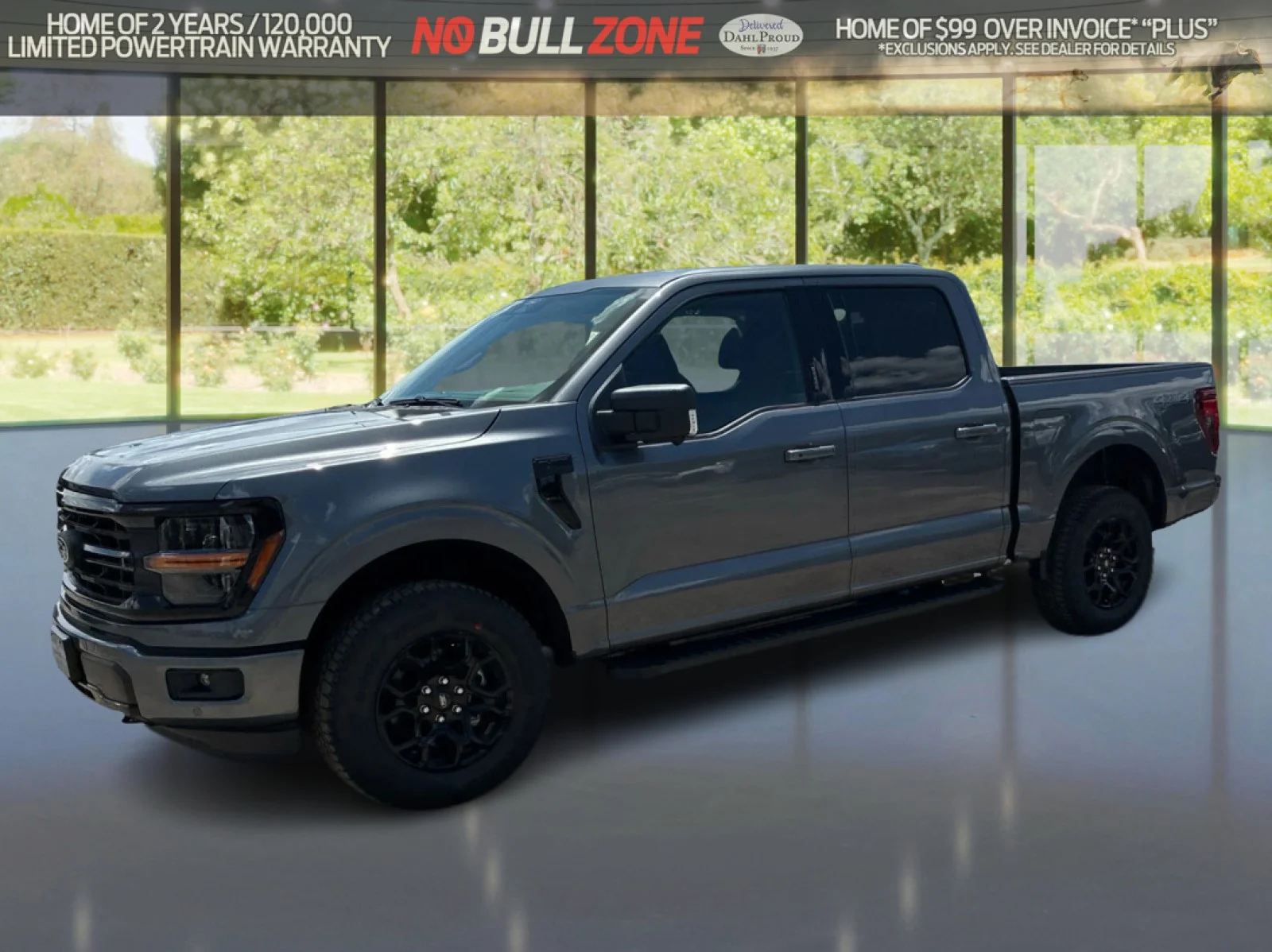 New 2026 Carbonized Gray Metallic Ford XLT image 1