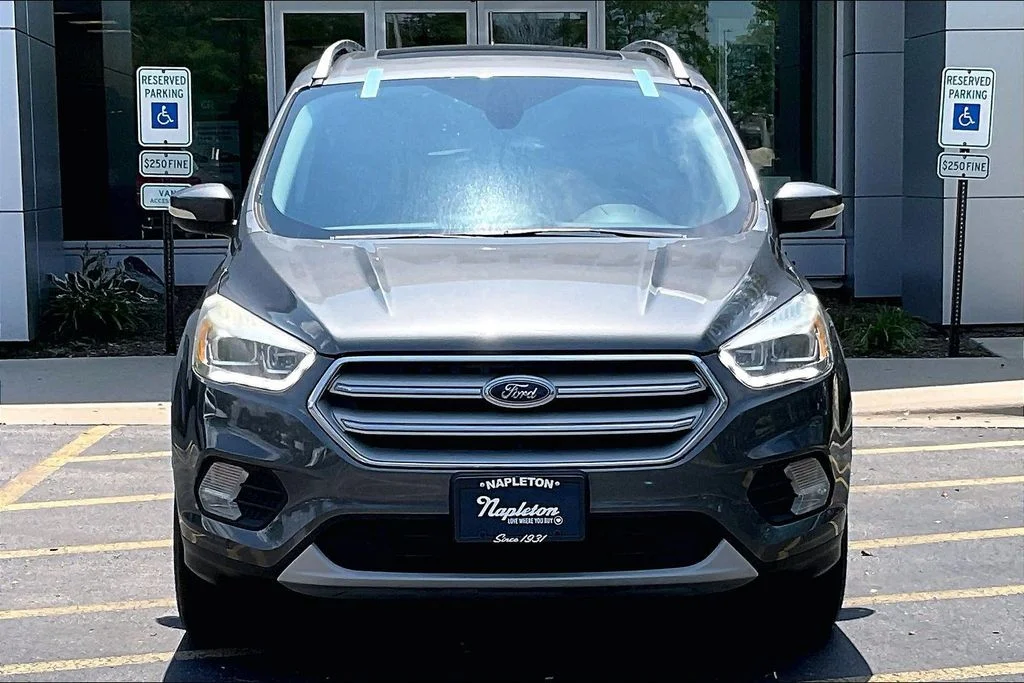 Used 2018 Ford Escape Titanium with VIN 1FMCU9J97JUA18052 for sale in Schaumburg, IL