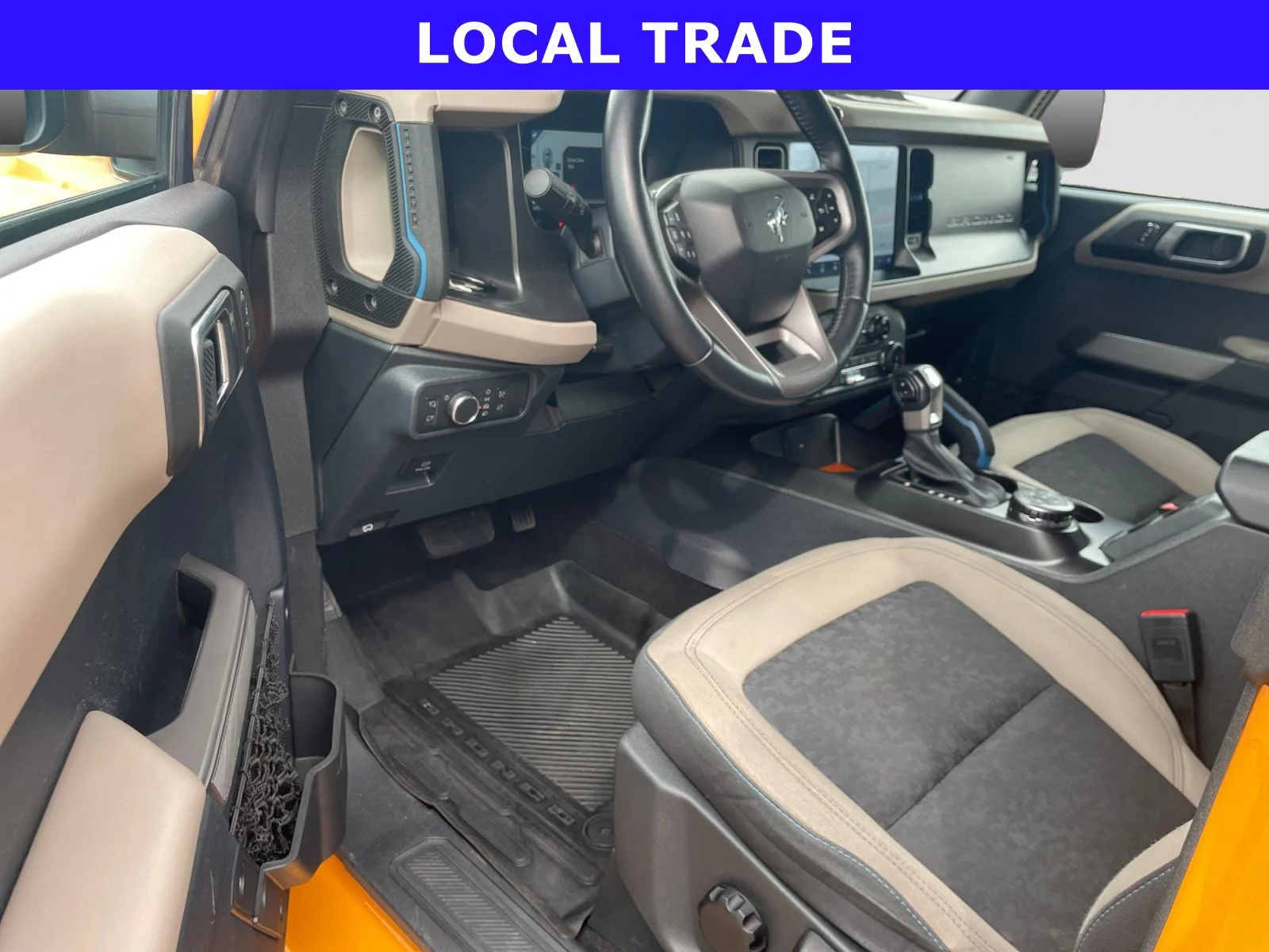 Used 2022 ORANGE Ford WILDTRAK image 12