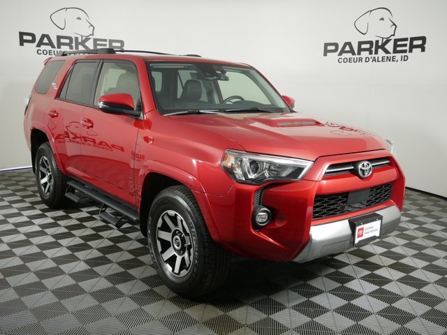 Used 2023 Barcelona Red Metallic Toyota TRD Off-Road Premium image 4