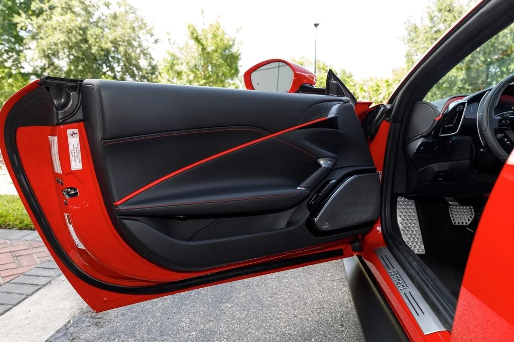 Used 2025 Rosso Corsa Ferrari Spider image 25