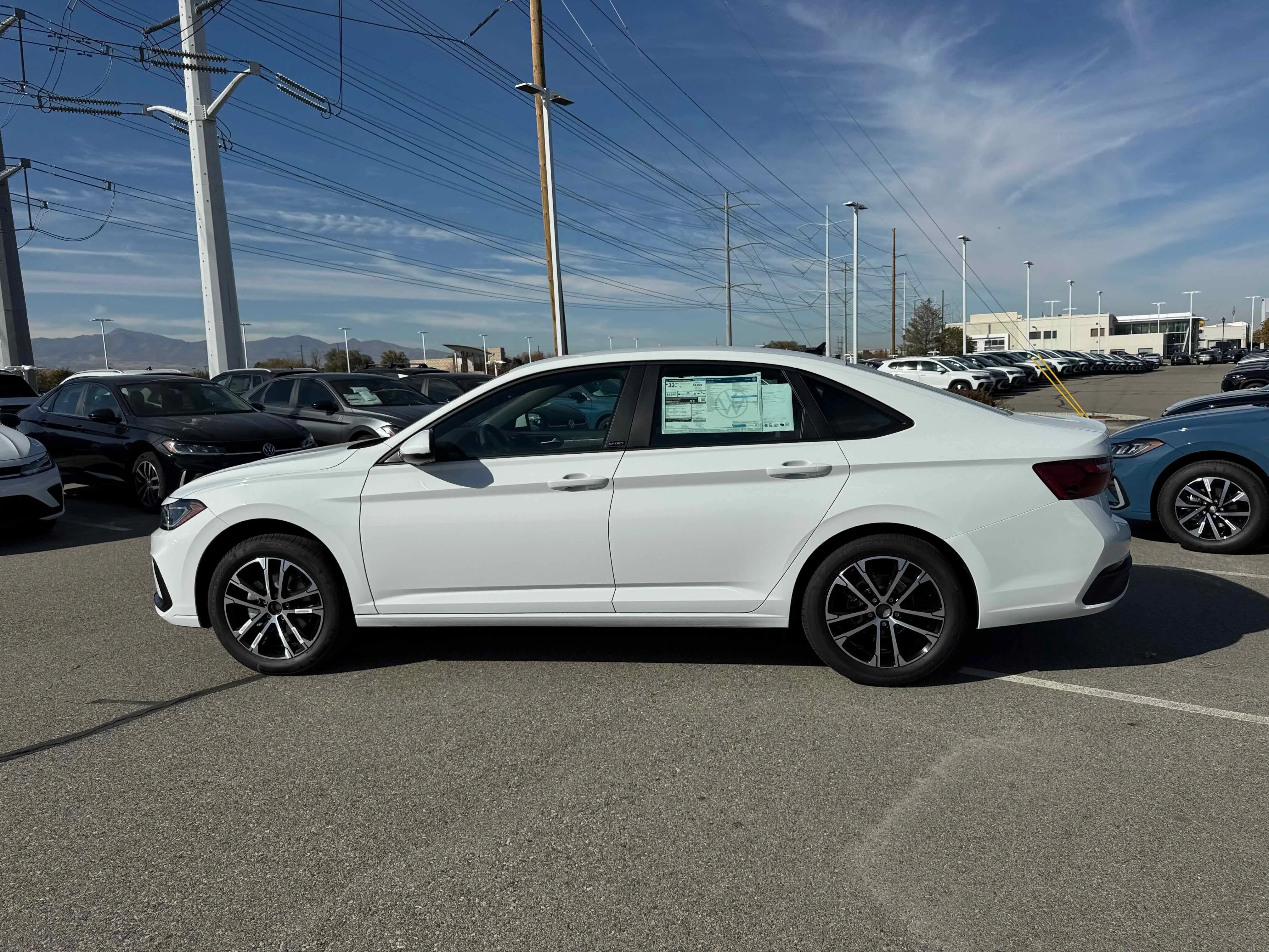 New 2026 Pure White Volkswagen Sport image 2
