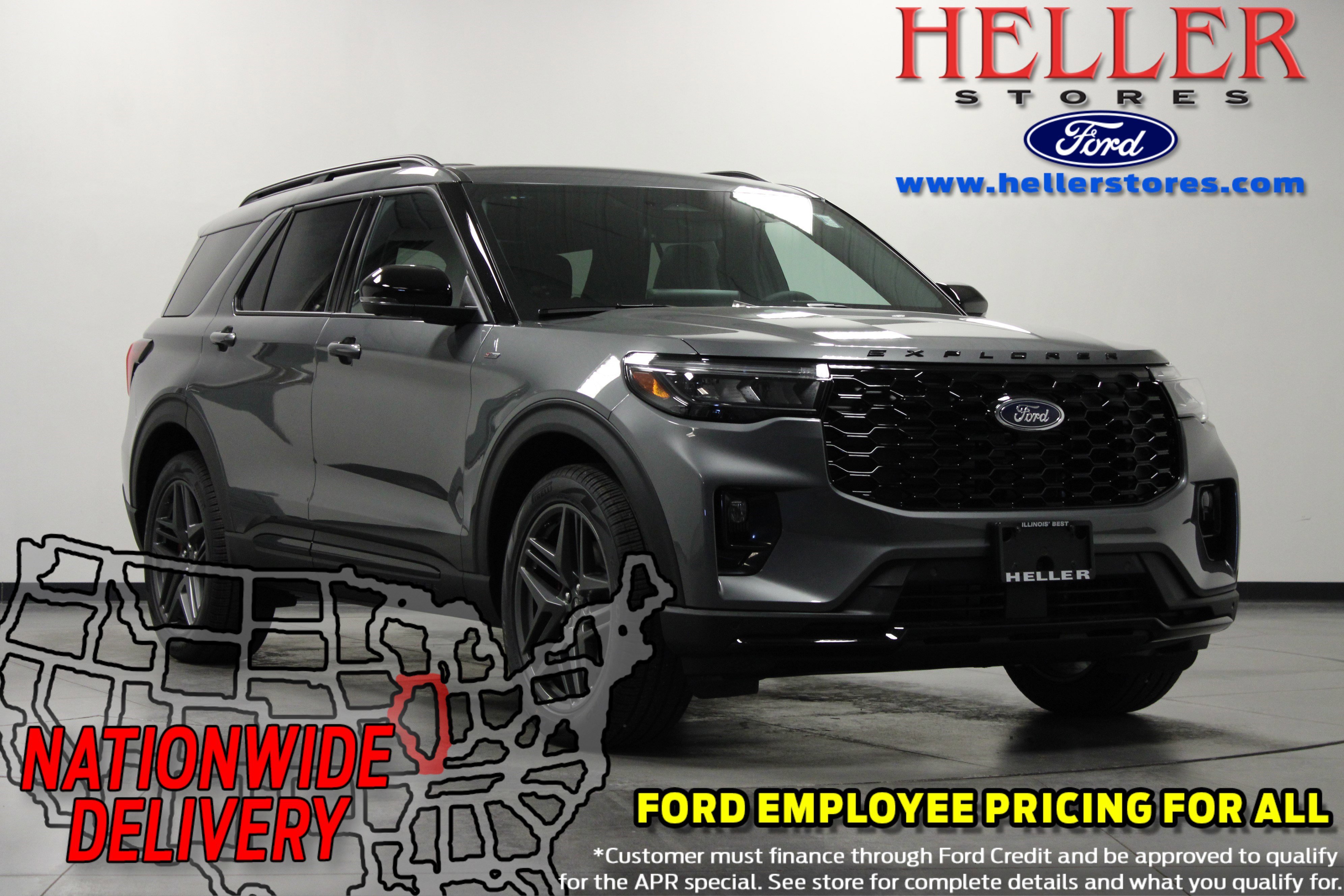 New 2026 Carbonized Gray Metallic Ford ST-Line image 1