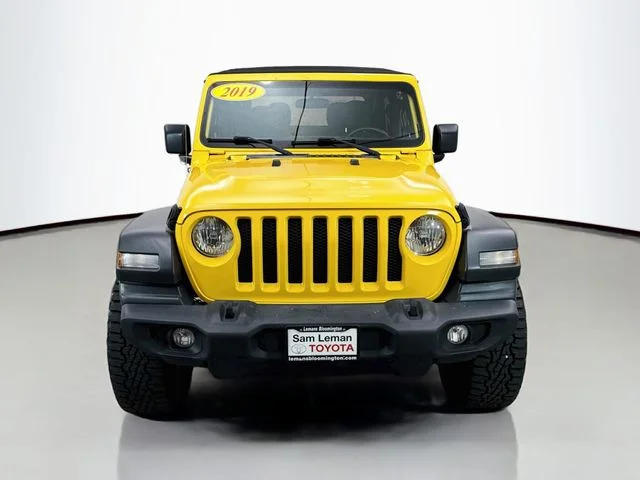 Used 2019 Yellow Jeep Sport S image 2