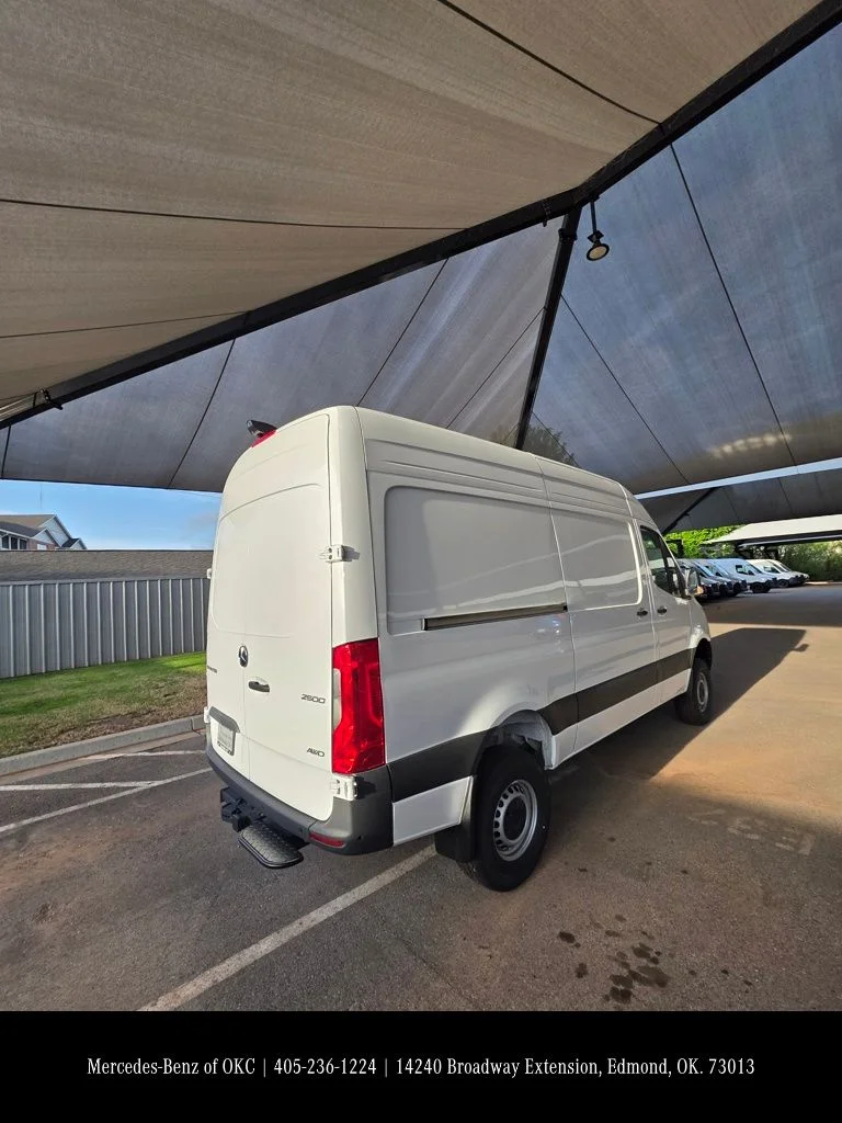 New 2025 White Mercedes-Benz Cargo 144 WB image 3