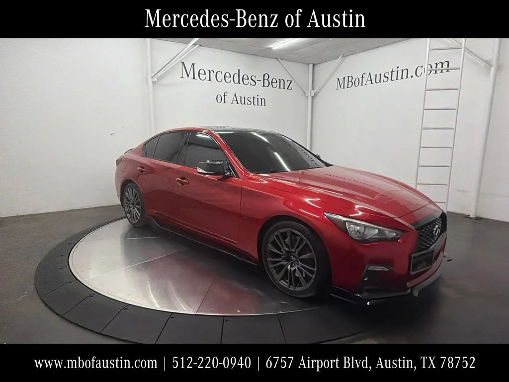Used 2019 Red INFINITI Red Sport 400 image 1