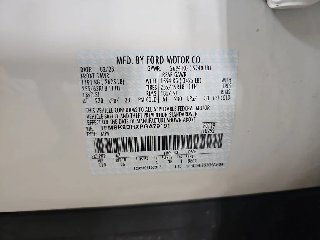 Used 2023 White Ford XLT image 42