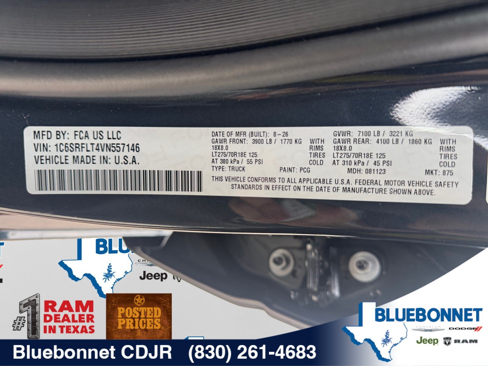 New 2027 Forged Blue Metallic Exterior Paint RAM Rebel image 22