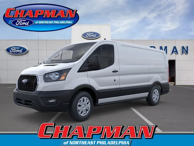 New 2025 Oxford White Ford Cargo Van image 1