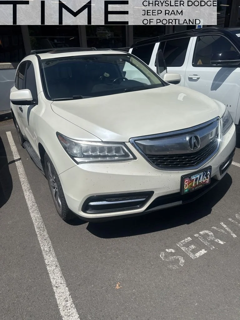 Used 2015 White Acura 3.5L Technology Package image 1