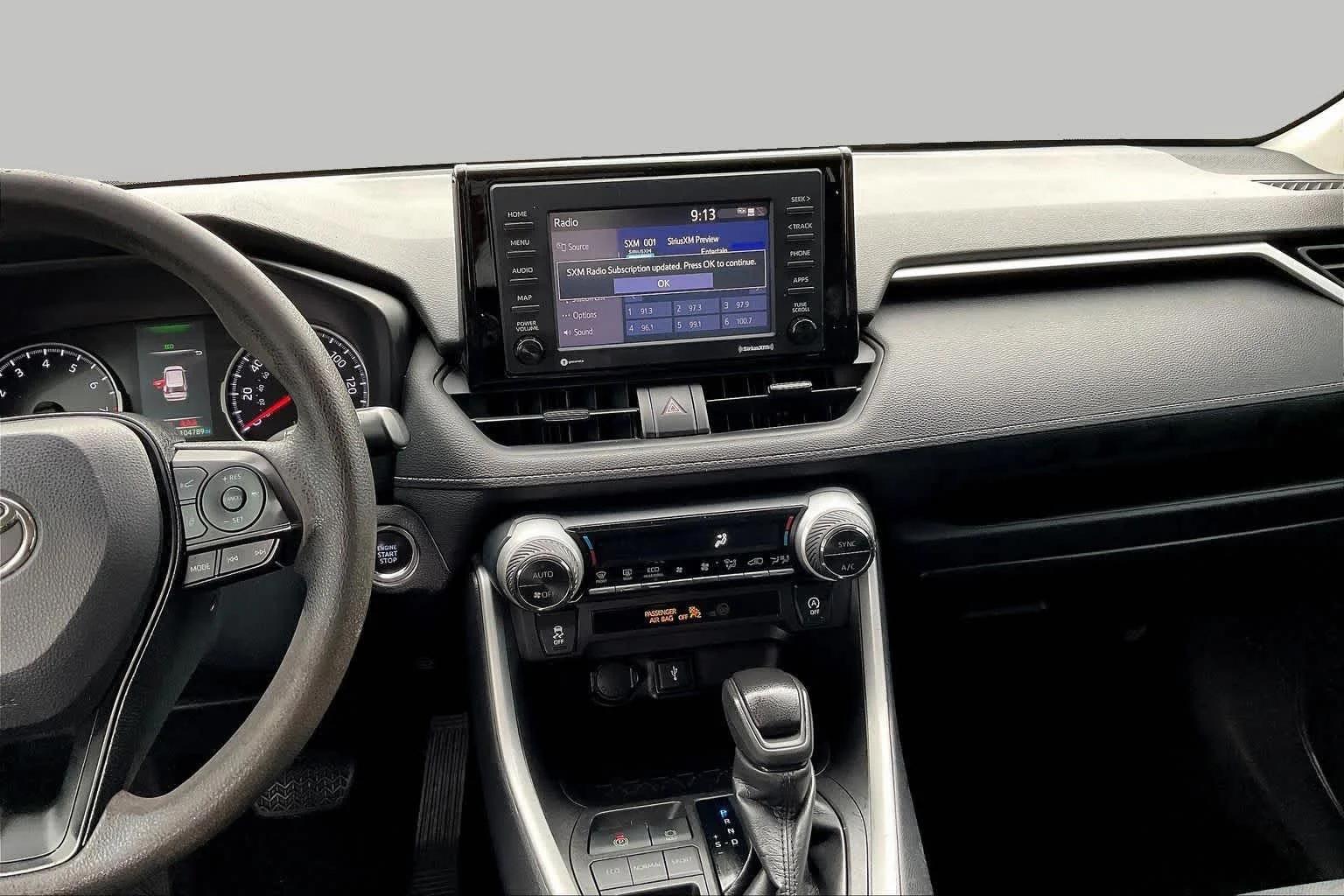Used 2021 Magnetic Gray Metallic Toyota XLE image 7