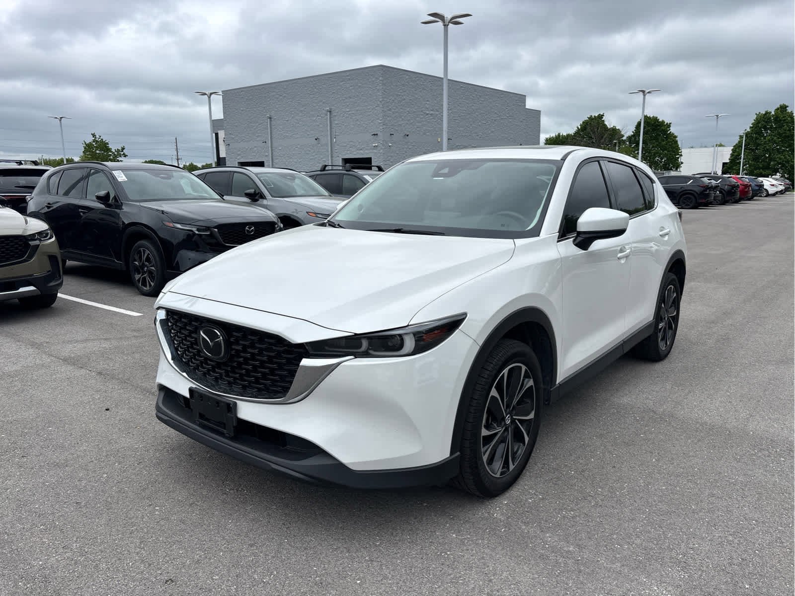 Certified 2023 Mazda CX-5 S Premium package with VIN JM3KFBDMXP0185675 for sale in Kansas City