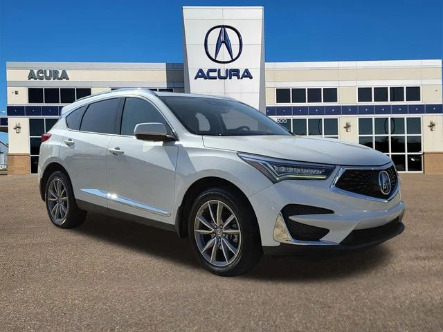 Certified Used 2020 Platinum White Pearl Acura with Technology image 1