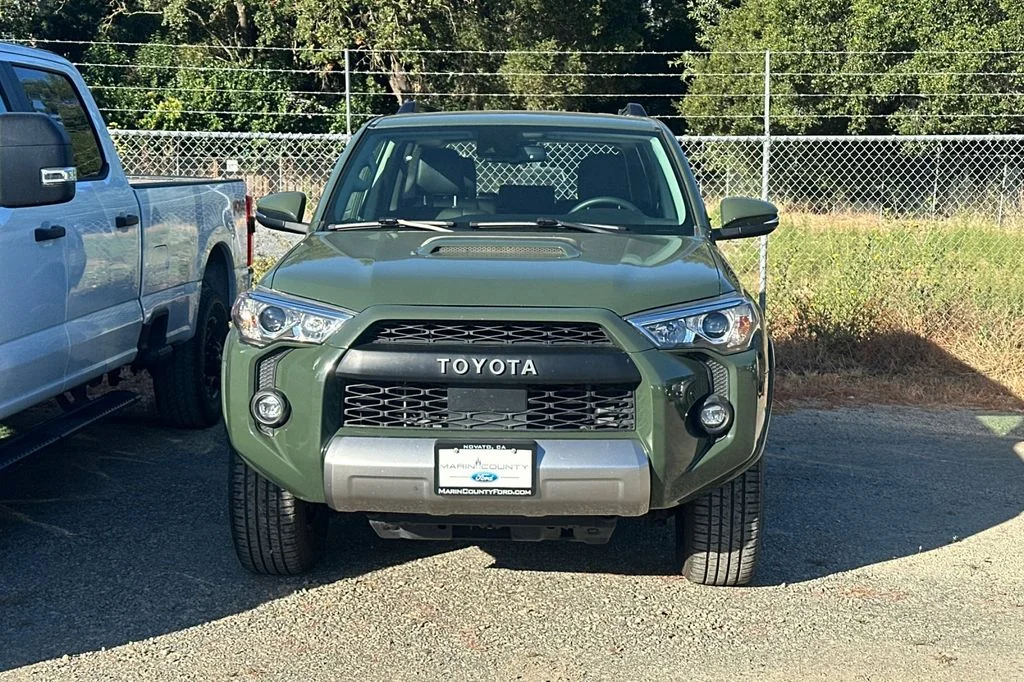 Used 2022 Army Green Toyota TRD Off-Road Premium image 3