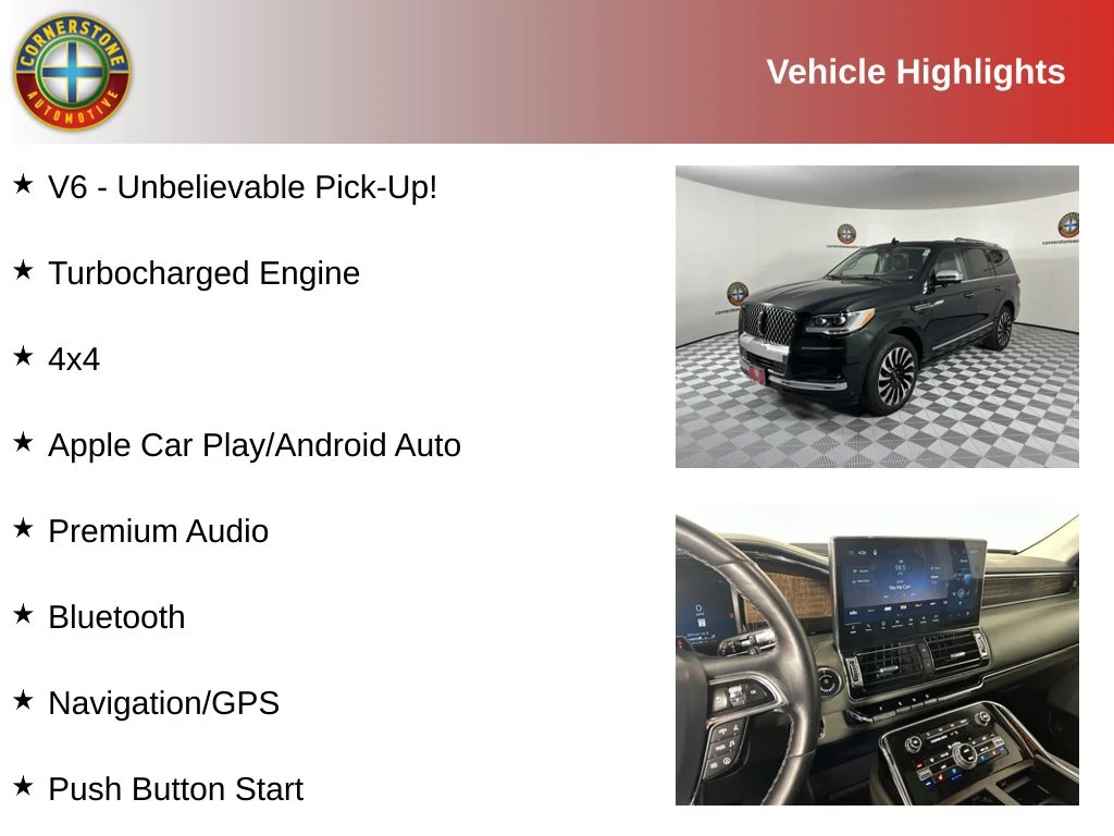 Used 2024 Lincoln Navigator Black Label with VIN 5LMJJ2TG1REL02248 for sale in Elk River, Minnesota