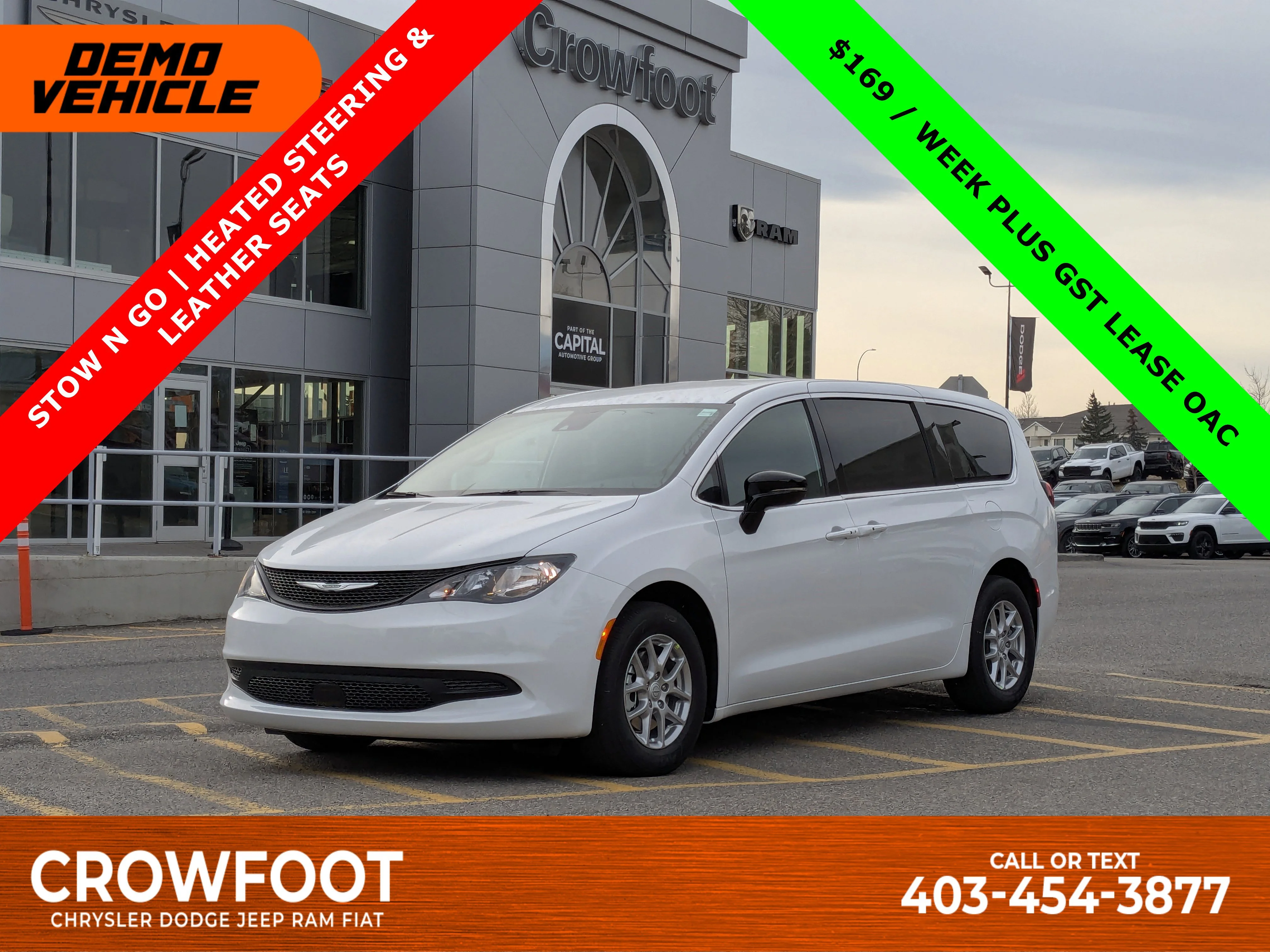New 2026 White Chrysler SXT - - Customer Preferred Package 27E - Engine Block Heater & More image 1