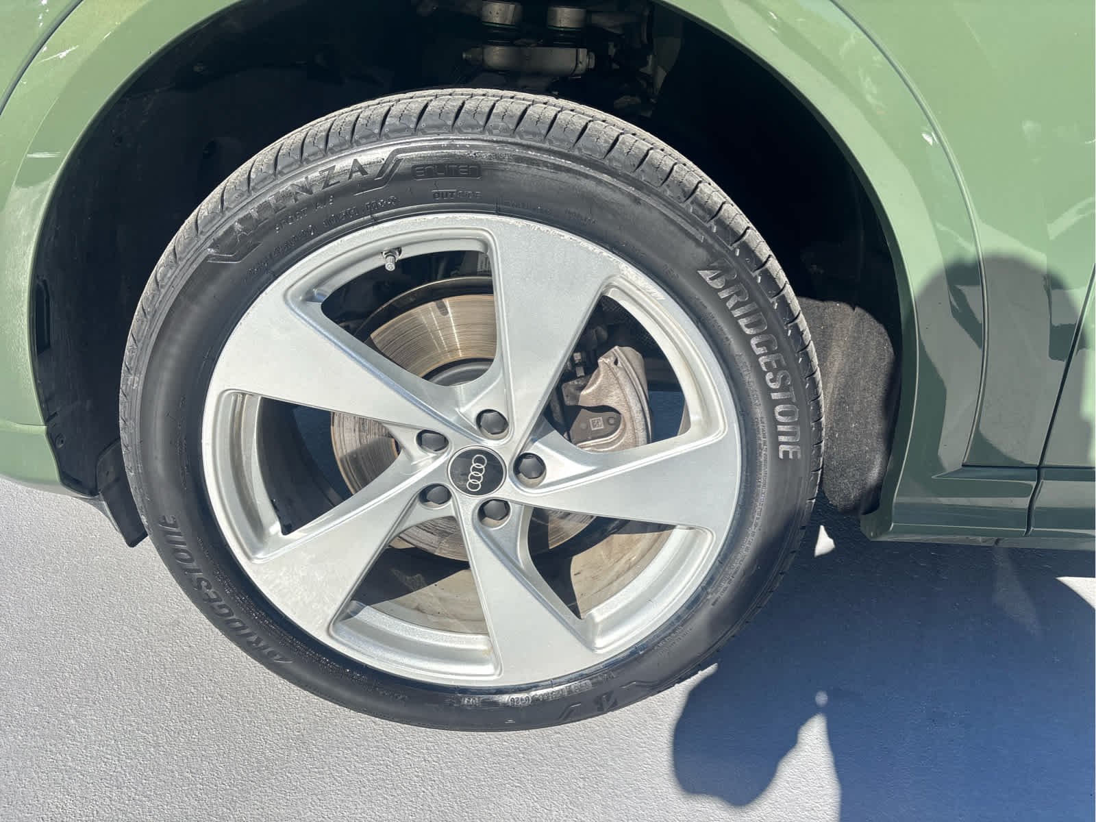 Certified Used 2025 District Green Metallic Audi Premium Plus image 12