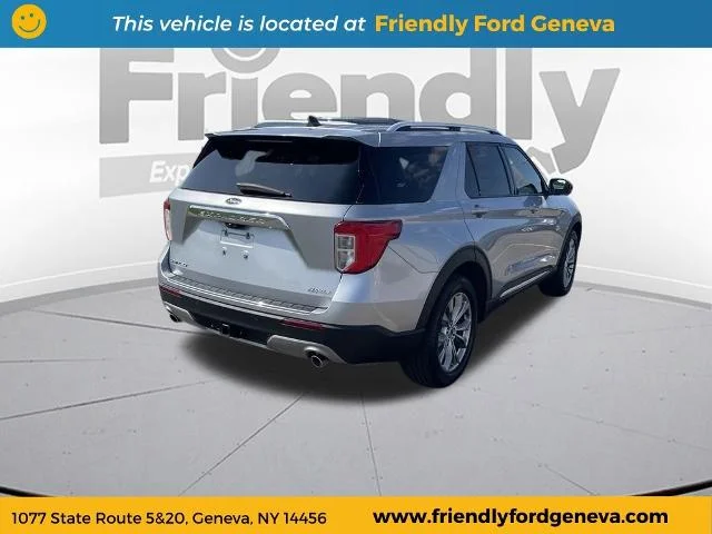 Used 2023 Iconic Silver Metallic Ford Limited image 5