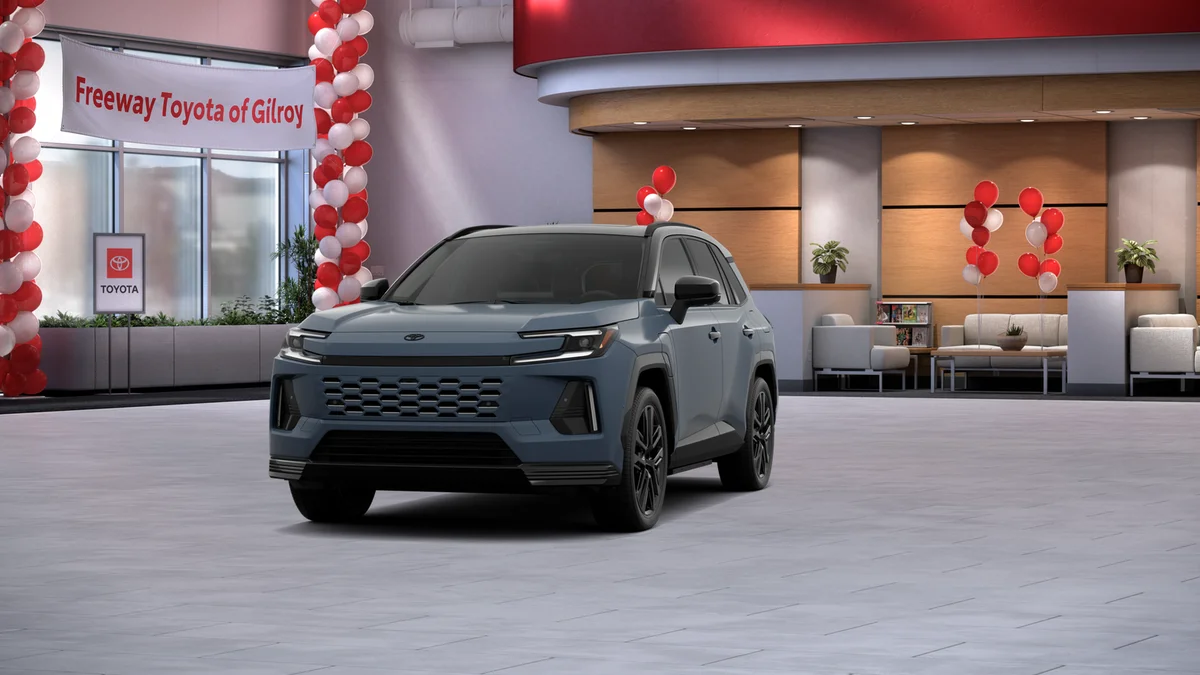 New 2026 Storm Cloud with Midnight Black Metallic roof Toyota XSE image 18