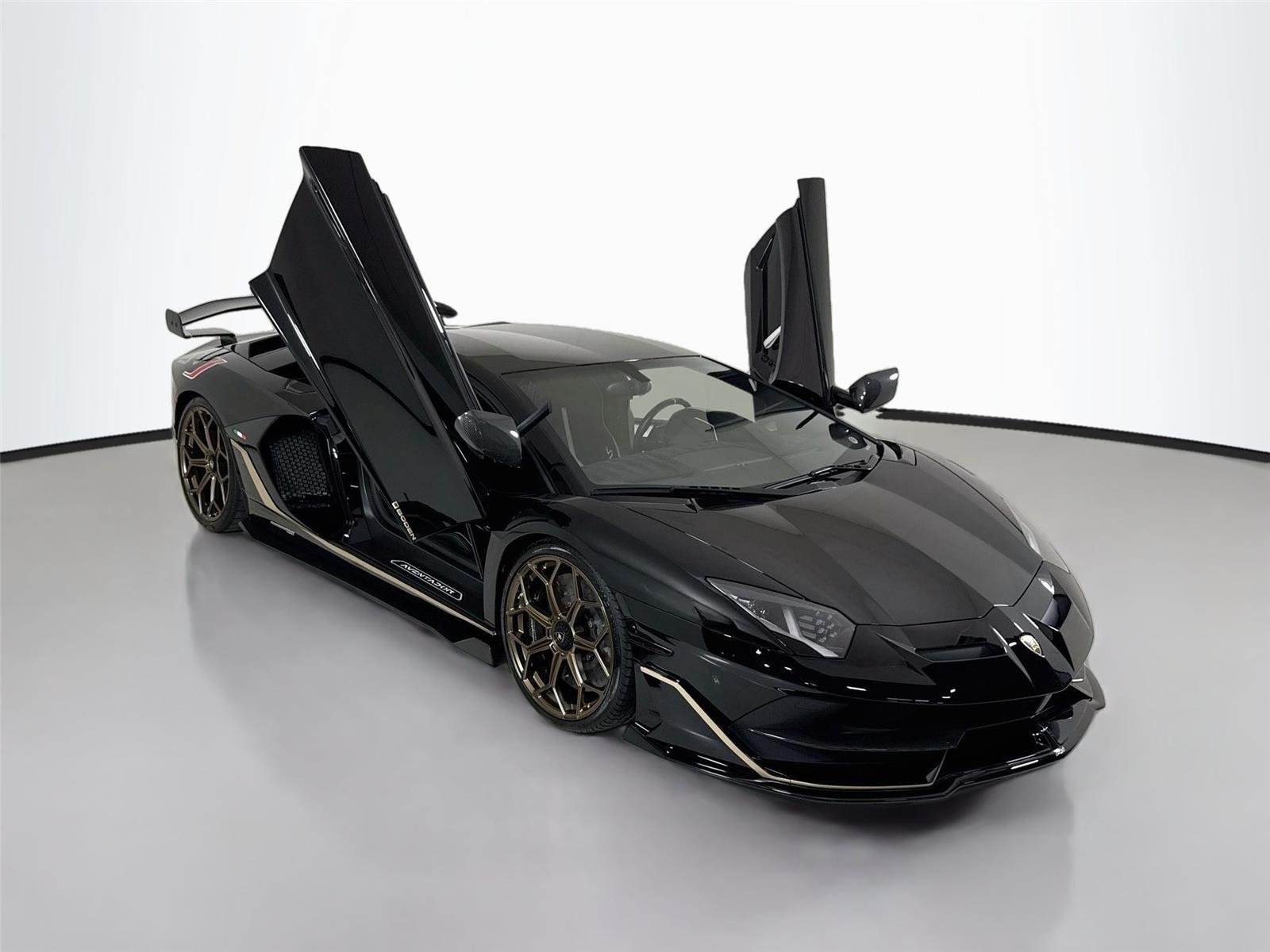 Used 2020 Nero Aldebaran Lamborghini SVJ | Boden Exhaust | Ext Carbon Pkg image 54