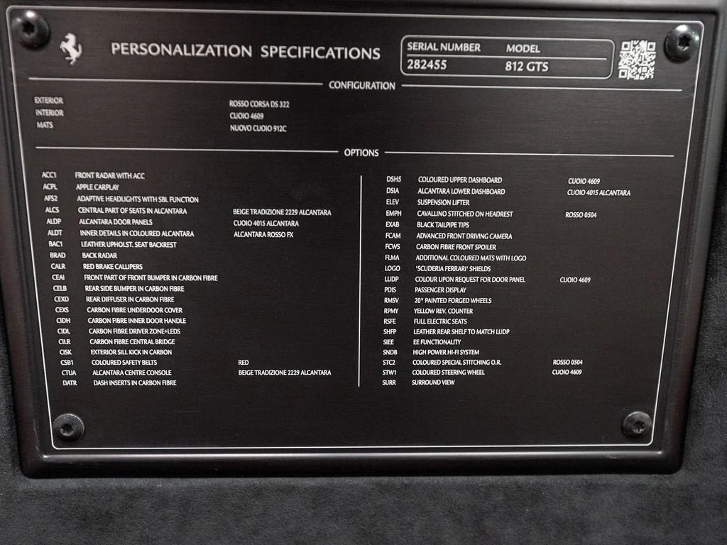 Certified Used 2022 Rosso Corsa Ferrari Base image 33