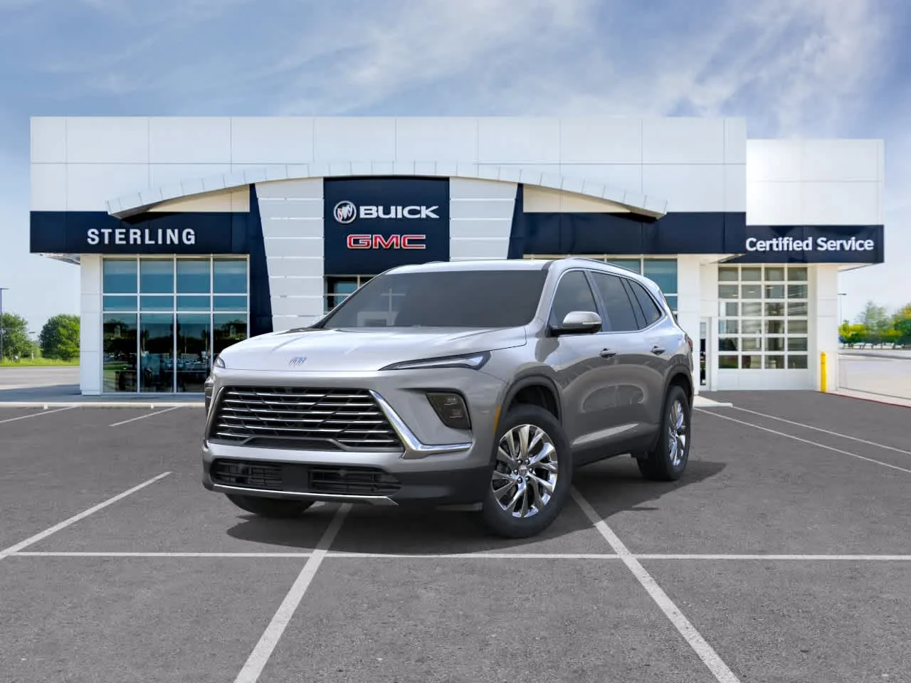 New 2026 Moonstone Gray Metallic Buick Preferred image 8