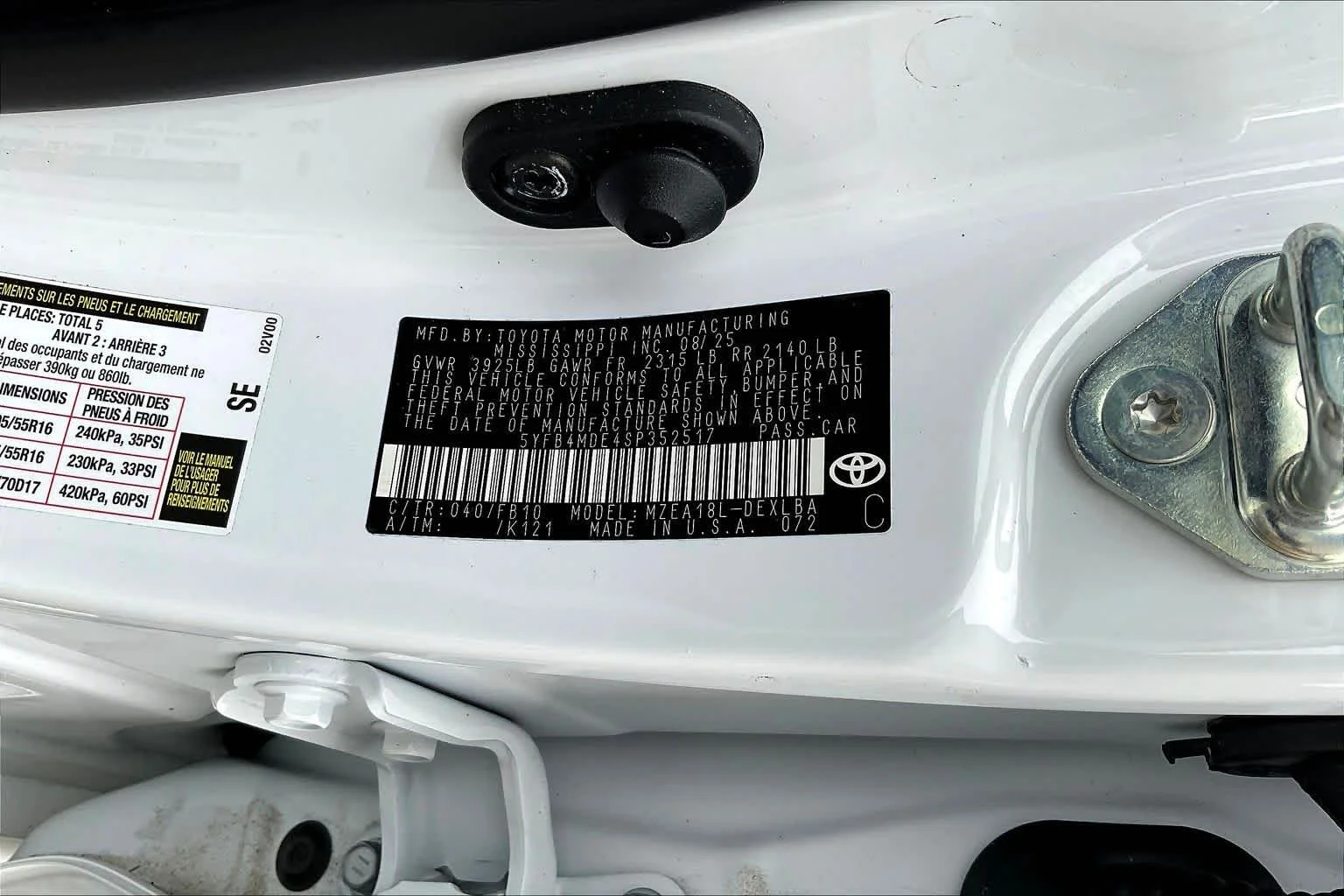 Certified Used 2025 Ice Cap Toyota LE image 33