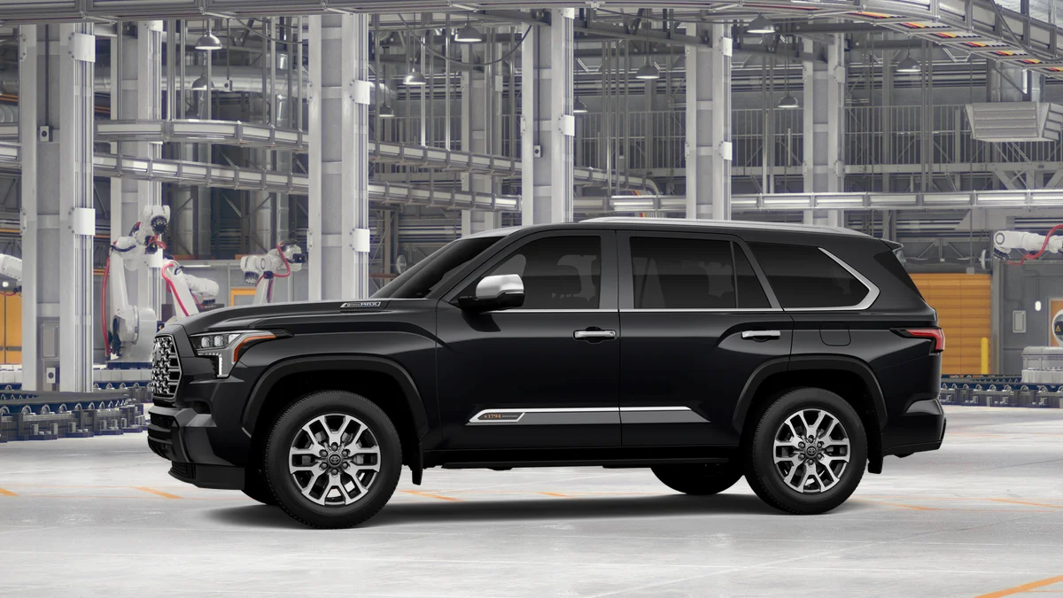 New 2026 Midnight Black Metallic Toyota 1794 Edition image 3
